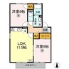 山陽本線（中国）/倉敷駅 徒歩26分 2階 築26年 2LDKの間取り