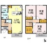山陽本線（中国）/新倉敷駅 徒歩46分 1階 築7年 3LDKの間取り