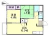 山陽本線（中国）/鴨方駅 徒歩9分 1階 築36年 3DKの間取り