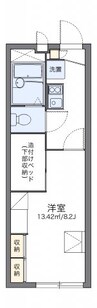 山陽本線（中国）/新倉敷駅 徒歩21分 1階 築19年 1Kの間取り