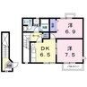 水島臨海鉄道水島本線/西富井駅 徒歩8分 2階 築18年 2DKの間取り