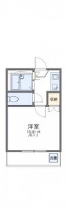 山陽本線（中国）/倉敷駅 徒歩11分 2階 築35年 1Kの間取り