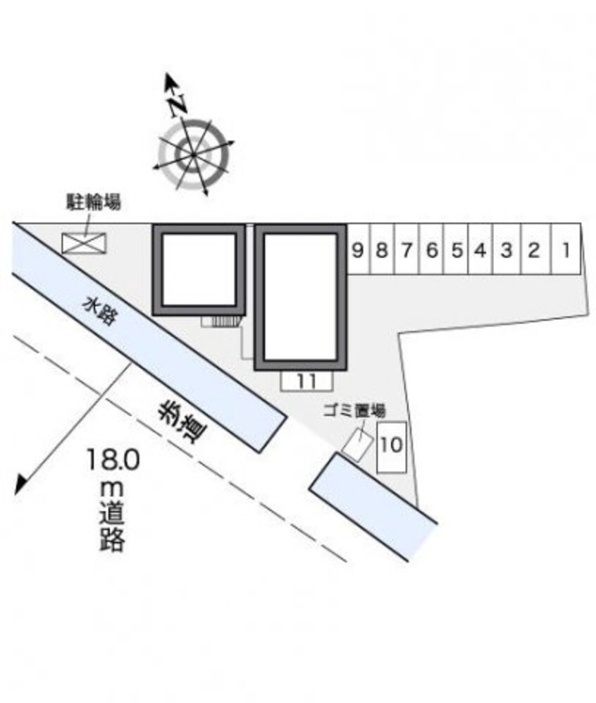 山陽本線（中国）/倉敷駅 徒歩17分 1階 築19年