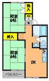 山陽本線（中国）/倉敷駅 徒歩27分 2階 築35年 2DKの間取り