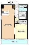 山陽本線（中国）/倉敷駅 徒歩7分 3階 築14年 1LDKの間取り
