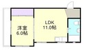 岡本ビルの間取図