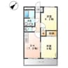 水島臨海鉄道水島本線/弥生駅 徒歩12分 1階 築24年 2DKの間取り