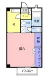山陽本線（中国）/中庄駅 徒歩28分 2階 築26年 1DKの間取り