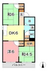 山陽本線（中国）/金光駅 徒歩57分 2階 築42年 3DKの間取り