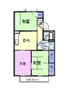 吉備線<桃太郎線>/東総社駅 徒歩7分 1階 築33年 3DKの間取り