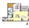 山陽本線（中国）/倉敷駅 徒歩14分 1階 1年未満 1LDKの間取り