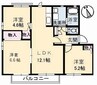 山陽本線（中国）/倉敷駅 徒歩13分 1階 築26年 3LDKの間取り