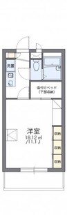 山陽本線（中国）/鴨方駅 徒歩8分 2階 築24年 1Kの間取り