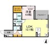 山陽本線（中国）/倉敷駅 徒歩14分 3階 1年未満 1LDKの間取り