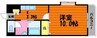 伯備線/総社駅 徒歩14分 3階 築19年 1Kの間取り