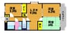 伯備線/総社駅 徒歩13分 3階 築19年 3DKの間取り