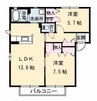 山陽本線（中国）/金光駅 徒歩10分 2階 築22年 2LDKの間取り