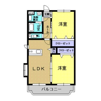 間取図 山陽本線（中国）/新倉敷駅 徒歩28分 3階 築13年