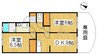 瀬戸大橋線/木見駅 徒歩23分 1階 築22年 2DKの間取り