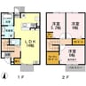 水島臨海鉄道水島本線/栄駅 徒歩2分 1階 築10年 3LDKの間取り