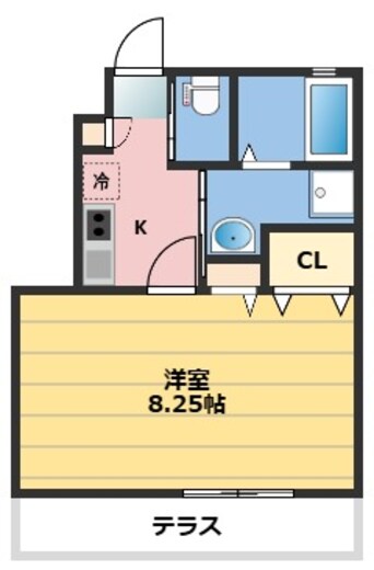 間取図 吉備線<桃太郎線>/総社駅 徒歩12分 1階 築4年