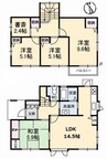 瀬戸大橋線/上の町駅 徒歩24分 1-2階 築27年 4LDK+Sの間取り