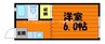 水島臨海鉄道水島本線/西富井駅 徒歩13分 2階 築39年 1Kの間取り