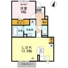 山陽本線（中国）/鴨方駅 徒歩20分 1階 築9年 1LDKの間取り