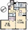 アッヴェニーレ　Ａ棟 1LDKの間取り