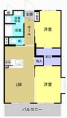 井原鉄道井原線/小田駅 徒歩34分 3階 築5年 2LDKの間取り