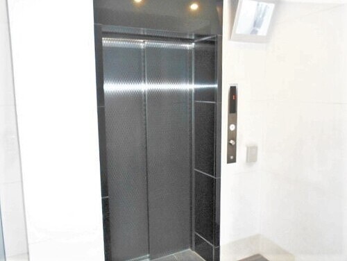 モニタ付きエレベーター　※2022年4月撮影 山陽本線（中国）/倉敷駅 徒歩8分 04階 築17年