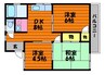 山陽本線（中国）/新倉敷駅 徒歩51分 2階 築38年 3DKの間取り