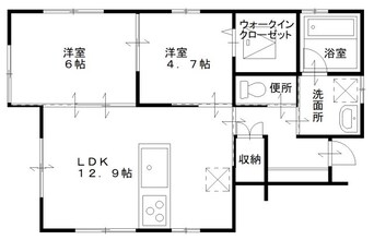 間取図 宇野線<宇野みなと線>/早島駅 徒歩18分 1階 1年未満