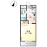 山陽本線（中国）/西阿知駅 徒歩5分 1階 築21年 1Kの間取り