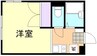 山陽本線（中国）/新倉敷駅 徒歩10分 2階 築29年 1Kの間取り