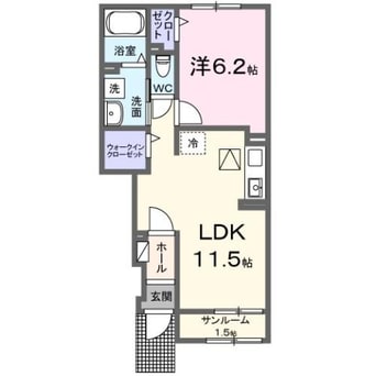 間取図 山陽本線（中国）/新倉敷駅 徒歩53分 1階 建築中