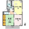 山陽本線（中国）/新倉敷駅 徒歩12分 1階 築28年 2DKの間取り
