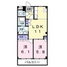 山陽本線（中国）/新倉敷駅 徒歩25分 2階 築16年 2LDKの間取り