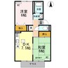 山陽本線（中国）/新倉敷駅 徒歩51分 1階 築28年 2DKの間取り