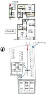 山陽本線（中国）/庭瀬駅 徒歩42分 2階 築5年 2LDK+Sの間取り