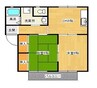 山陽本線（中国）/新倉敷駅 徒歩19分 1階 築30年 2DKの間取り