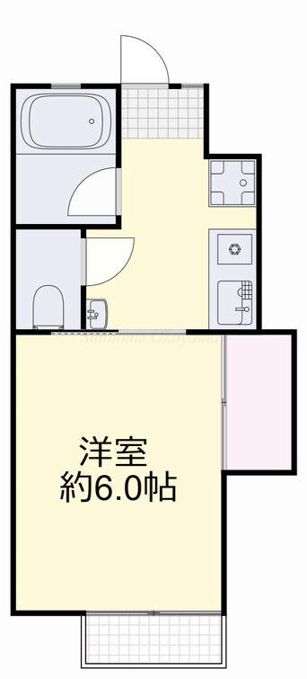 間取図 モリタコーポ