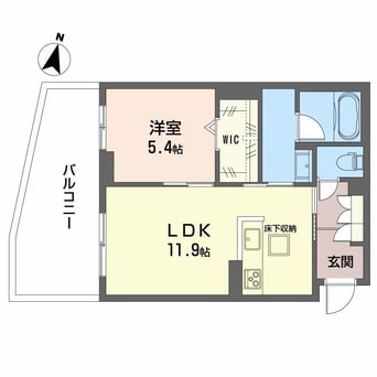 間取図 アイビー倉敷　Ｃ棟