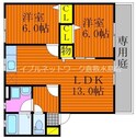 ベリー・オーライCの間取図