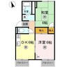 わんわん物語 2DKの間取り