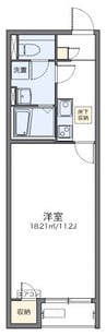 レオネクストサン　サプール 1Kの間取り