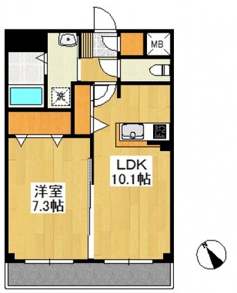 間取図 フォブール放駒
