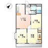 エランドールⅡ 3LDKの間取り