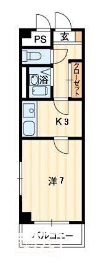 間取図 グレースタワー