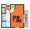 山陽本線（中国）/中庄駅 徒歩10分 1階 築22年 1Kの間取り